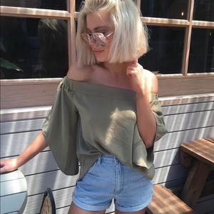 Runaway Off the Shoulder Top